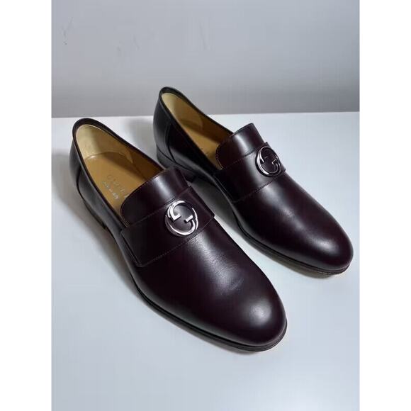Authentic Gucci Men Multicolor Leather Loafer - Picture 10 of 11
